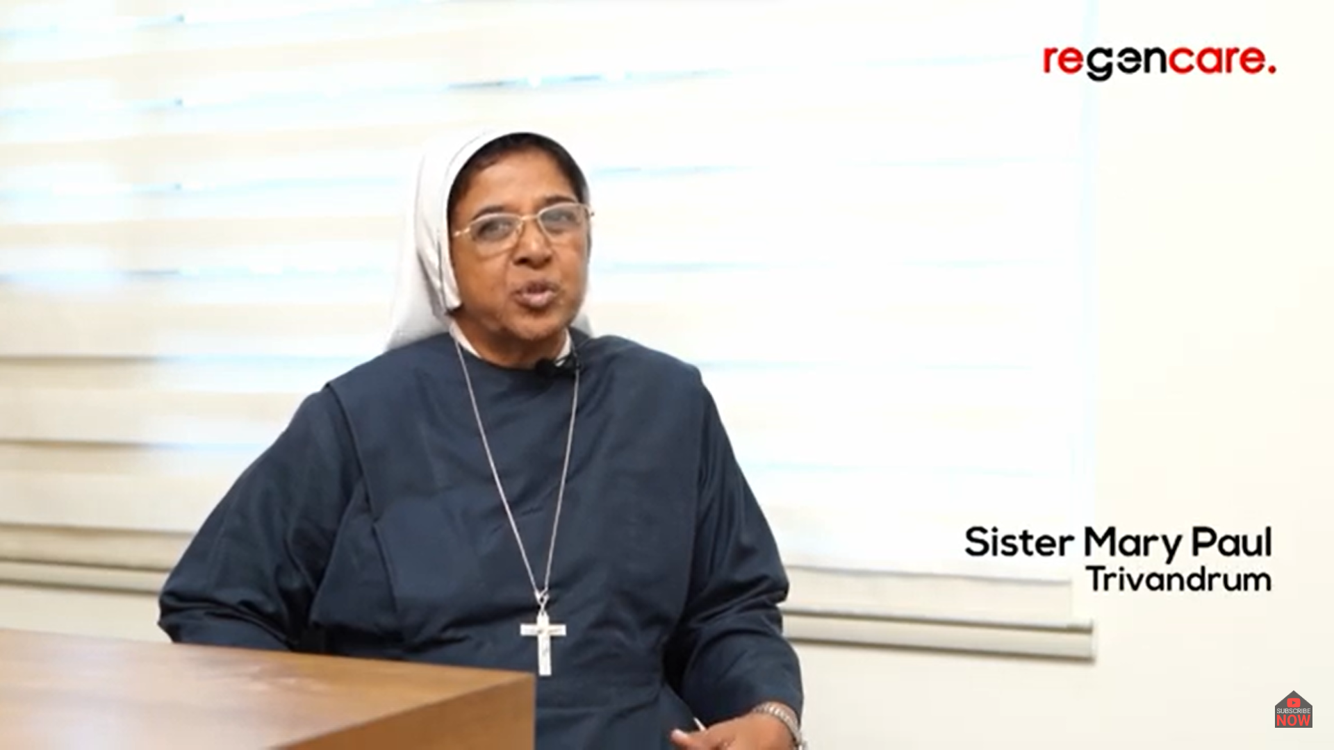 Testimonial of Sister Mary Paul at regencare